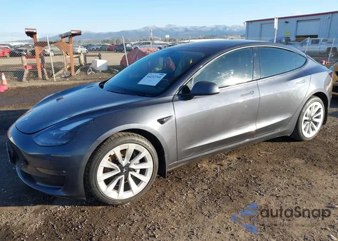 2022 Tesla Model 3 Long Range Dual Motor All-Wheel Drive из США, поврежденный, VIN 5YJ3E1EB5NF337559